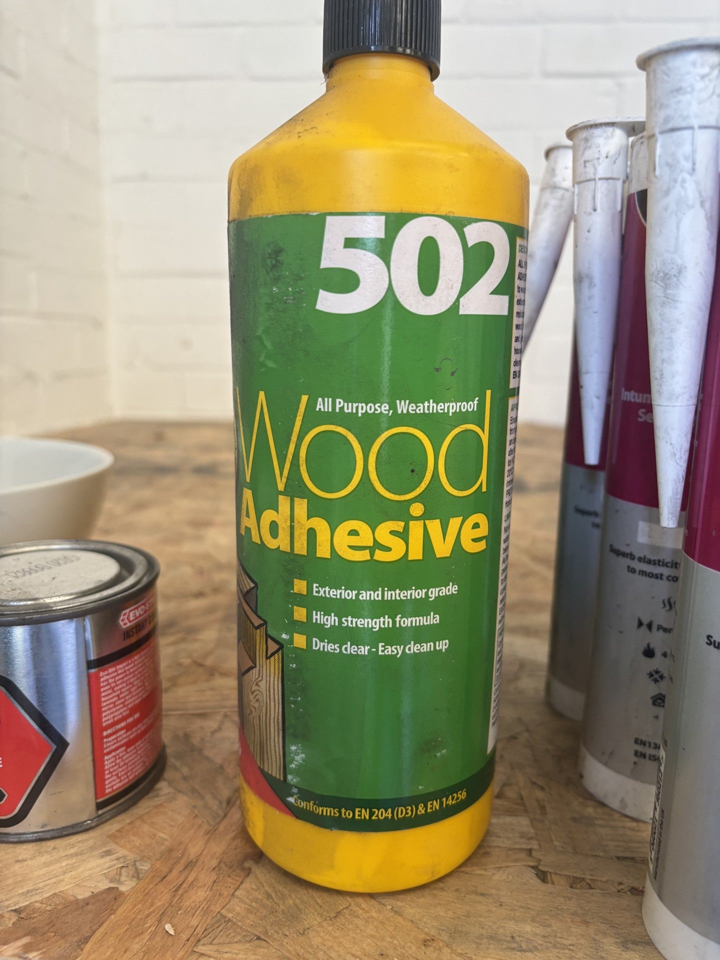 Everbuild WOOD05 All Purpose Weatherproof Wood Adhesive - 500ml