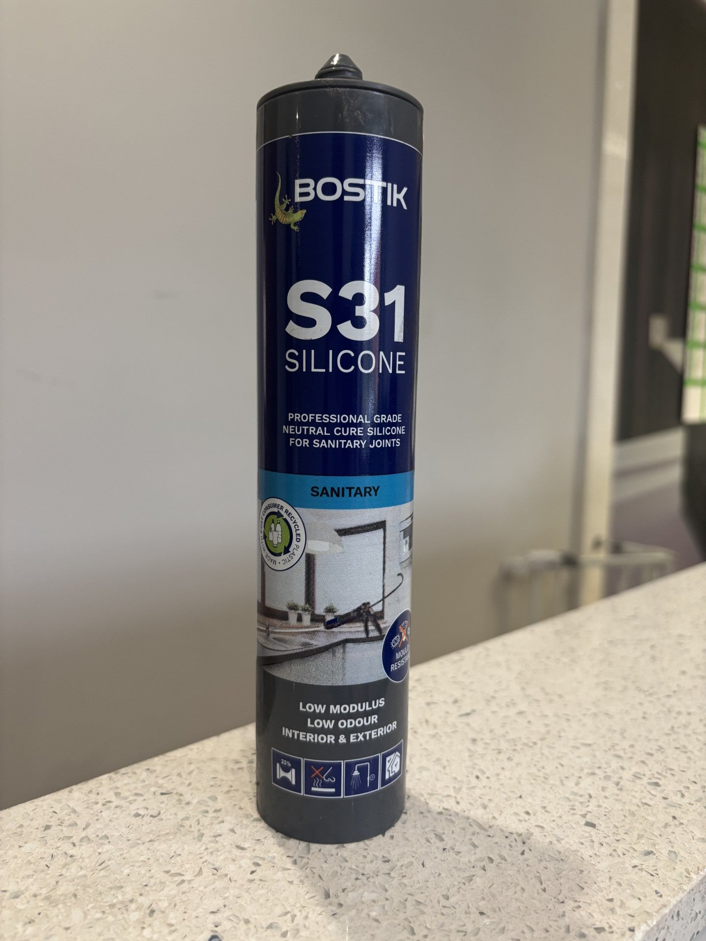 Bostik Pro S31 Sanitary Silicone 310ml white