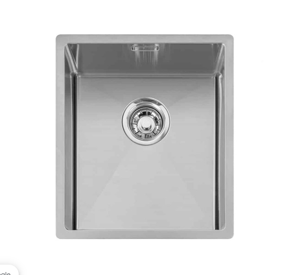 CAPLE MODE 341 INSET / UNDERMOUNT STAINLESS STEEL SINK 1 BOWL 38CM