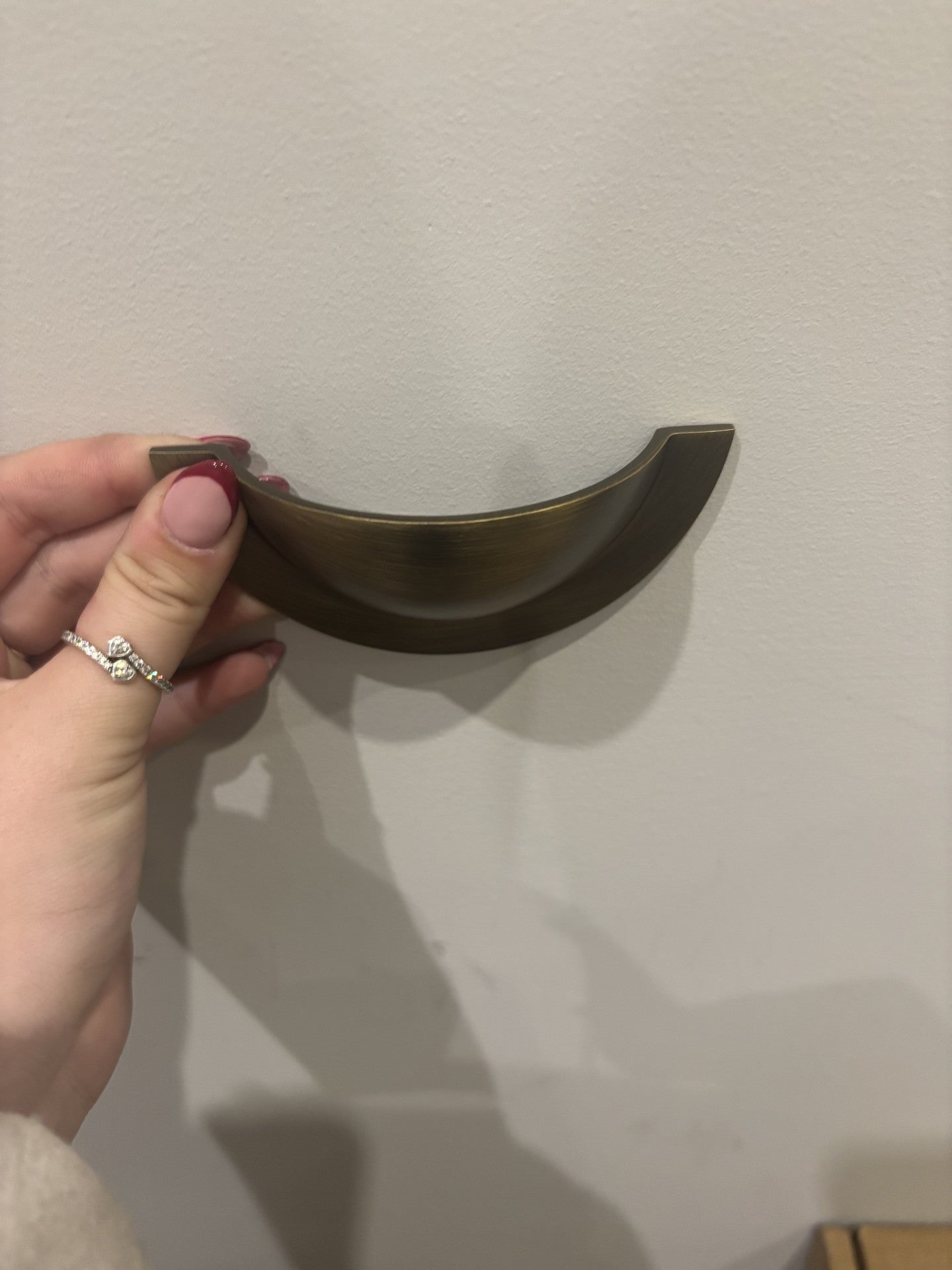 monmouth rd cup american bronze - Doorhandle only