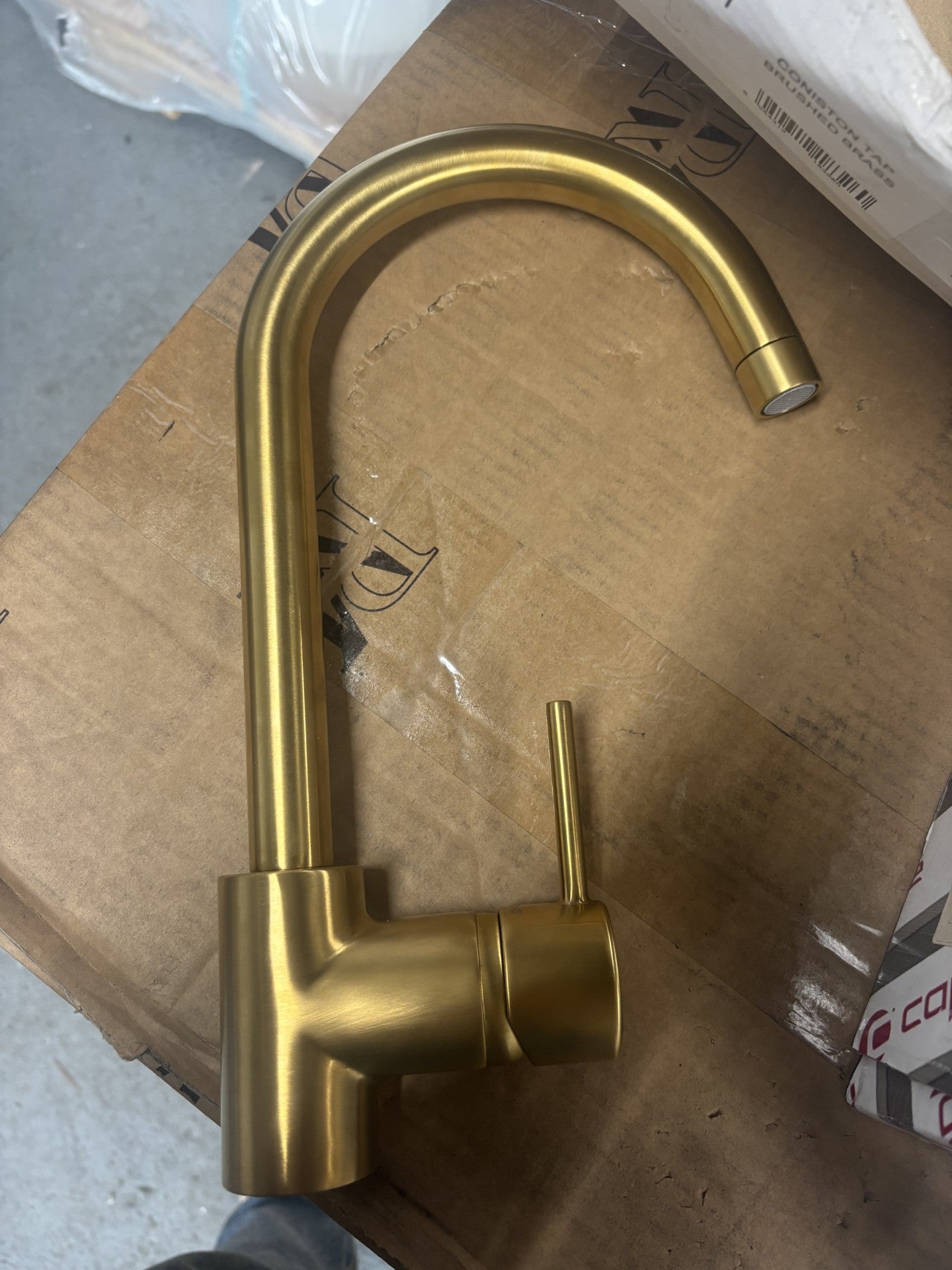 Caple Single Lever Gold Tap