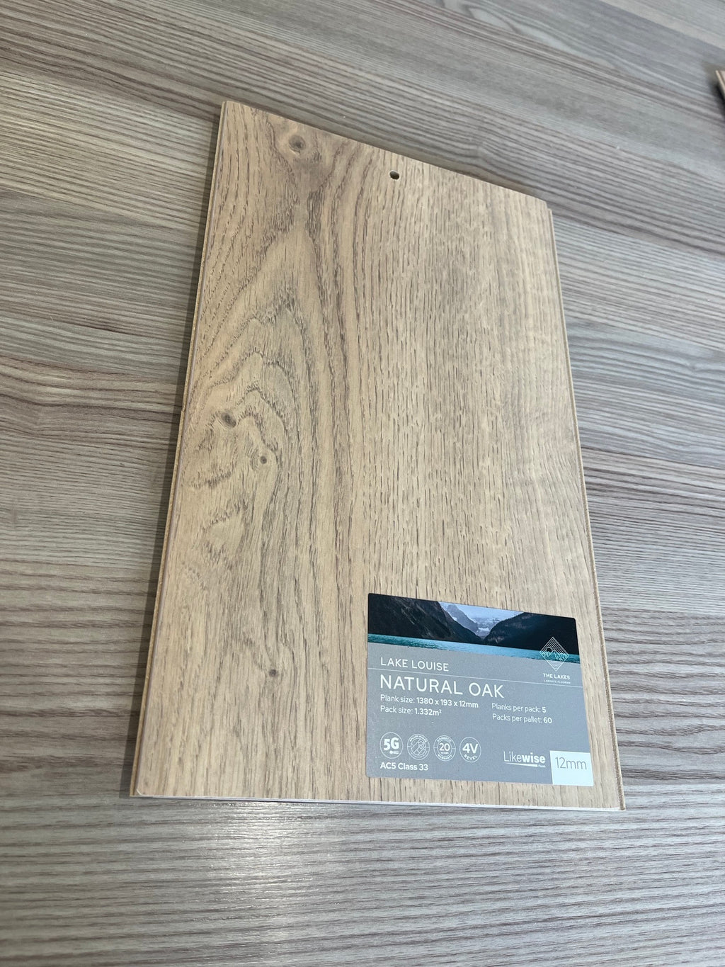 Lake Louise Laminate Flooring - 1.4m2 per pack