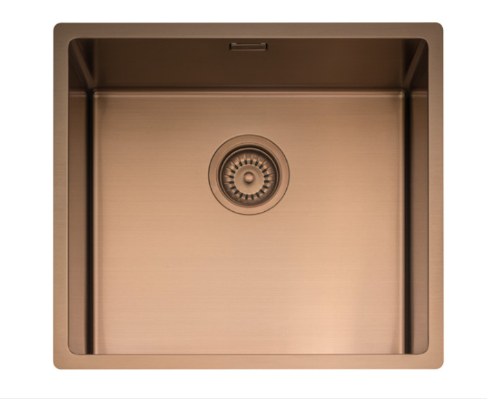 Caple 'MODE045' Single Bowl Inset/Undermount Sink -GRADED- Copper